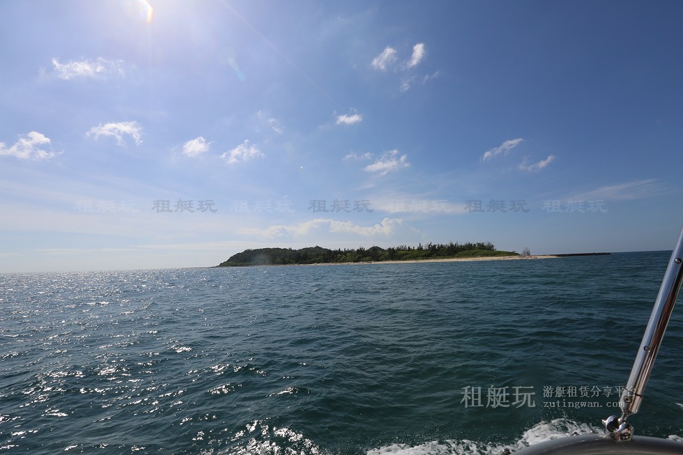 三亚旅游游艇租赁，三亚港至东岛航线
